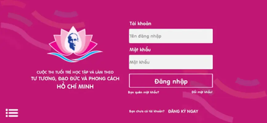 Cuộc thi Học và làm theo Bác android App screenshot 0