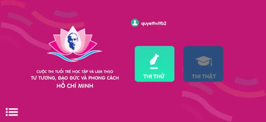 Cuộc thi Học và làm theo Bác android App screenshot 4